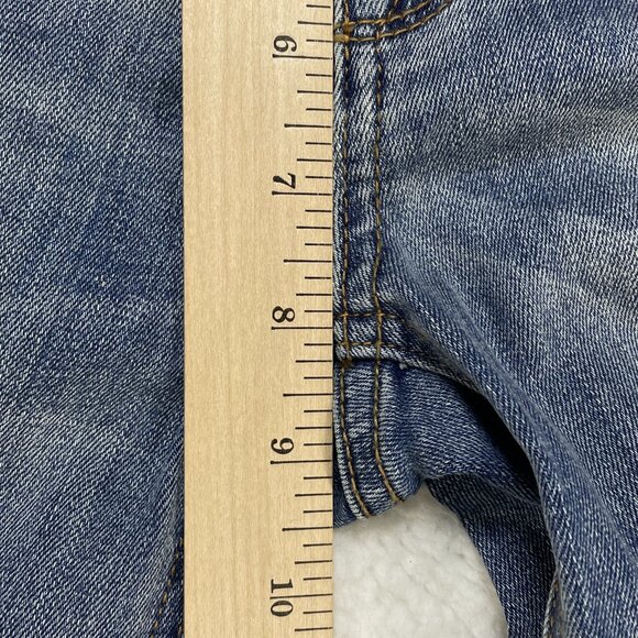 J. Crew Jeans Womens Sz 29 Blue Stretch Capris Low Rise Straight Leg Denim 30x25 - Picture 7 of 12